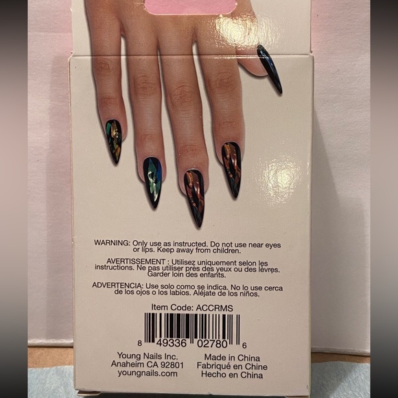 Young nails ribbon mylar “read my lips” - Picture 4 of 4